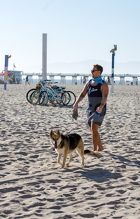 Dog Hermosa Beach
