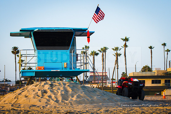 Lifeguard Tower Huntington Beach