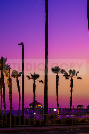 Sunset Huntington Beach Pier