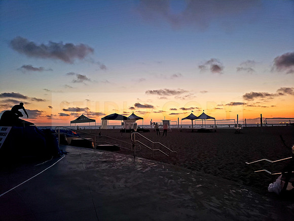 Sunset Hermosa Beach